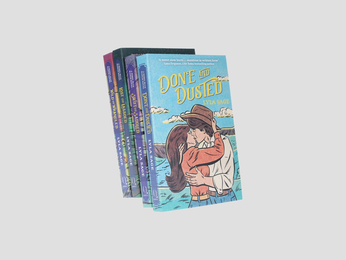 Rebel Blue Ranch Series: 4 Books Collection by Hachette; 9789662146905