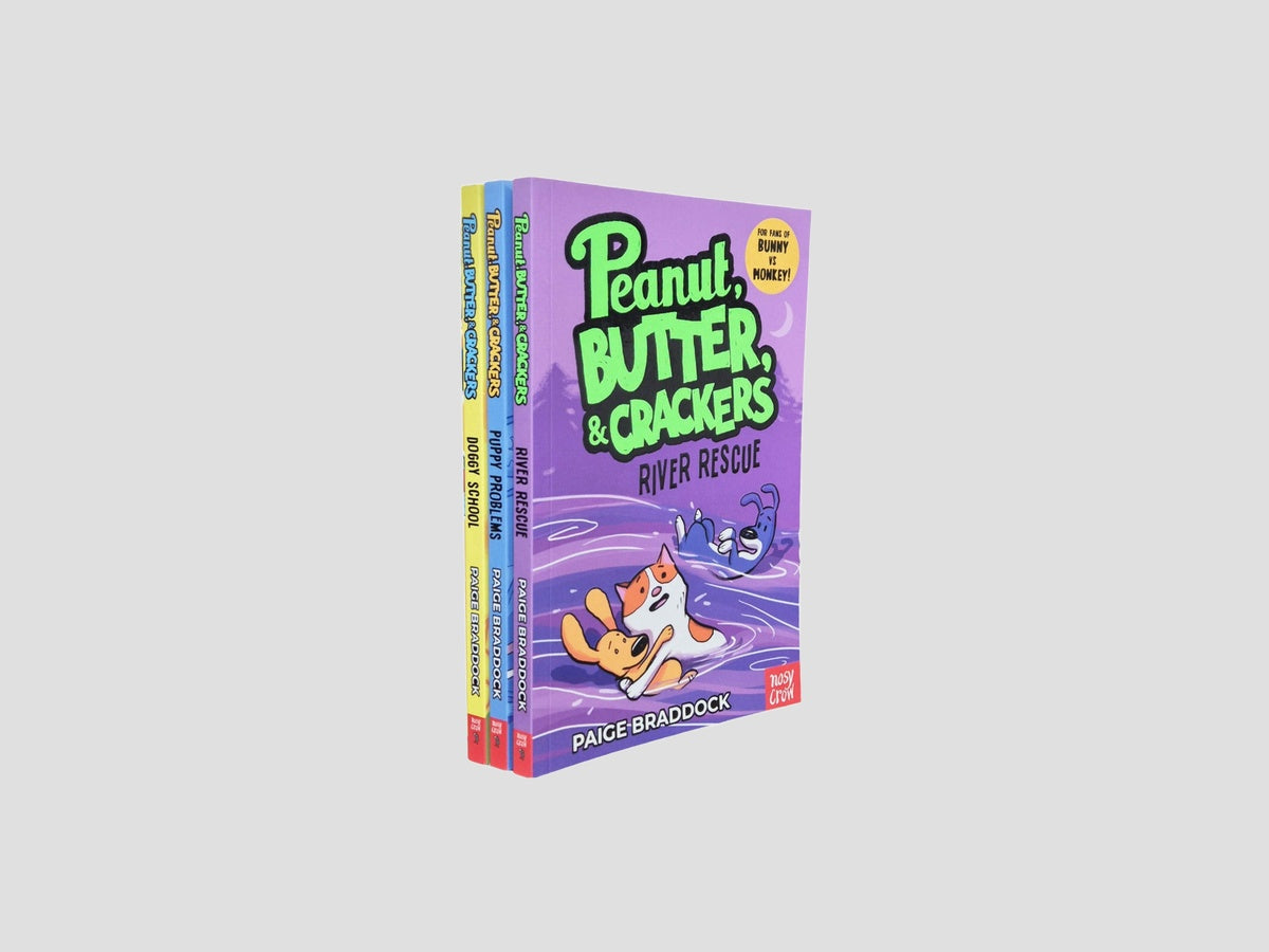 Peanut, Butter & Crackers Series 3 Picture Books Collection by Nosy Crow Ltd; 9789709248500