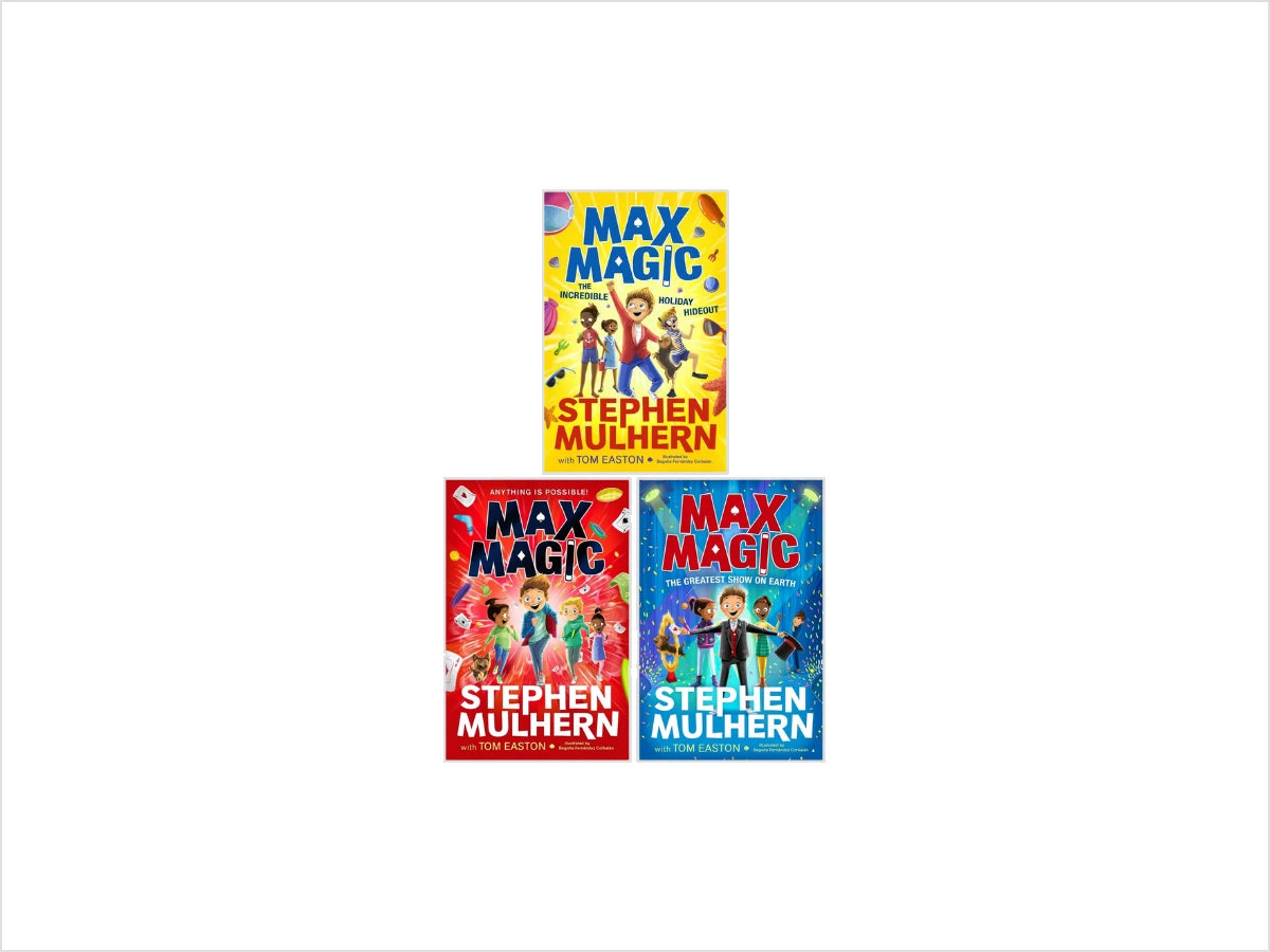 Max Magic Series 3 Books Collection - Age 7-12