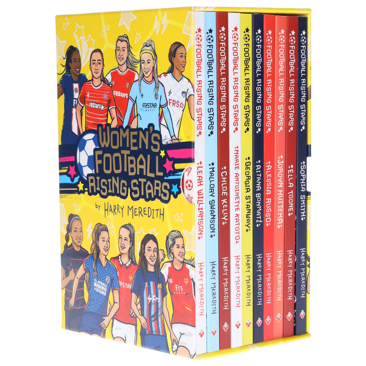 Women's Football Rising Stars: 10 Books Collection Box Set - Ages 7-9 by Sweet Cherry Publishing; 9781802630909
