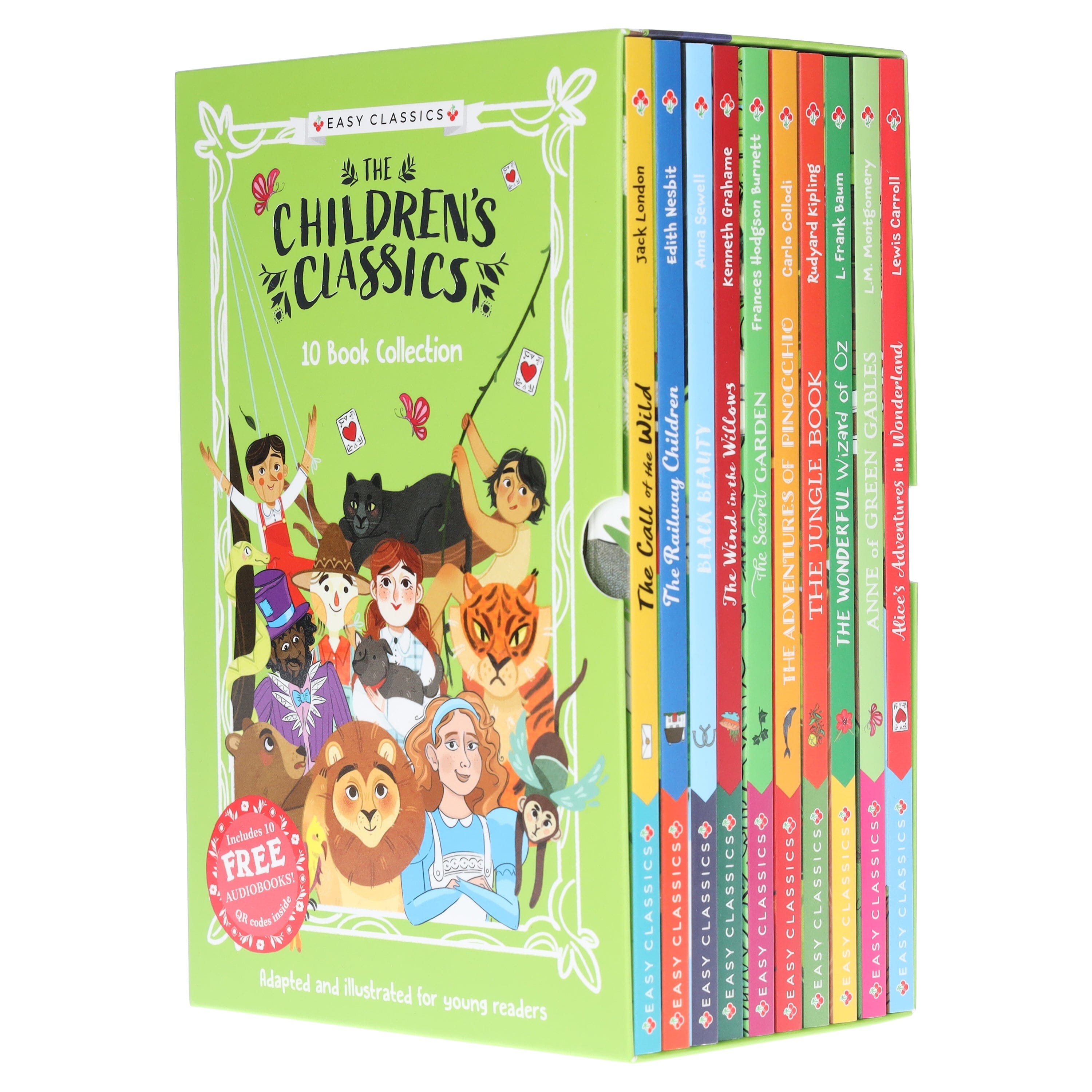 The Children’s Easy Classics Collection 10 Books Box Set - Ages 7-9 by Sweet Cherry Publishing; 9781802633696