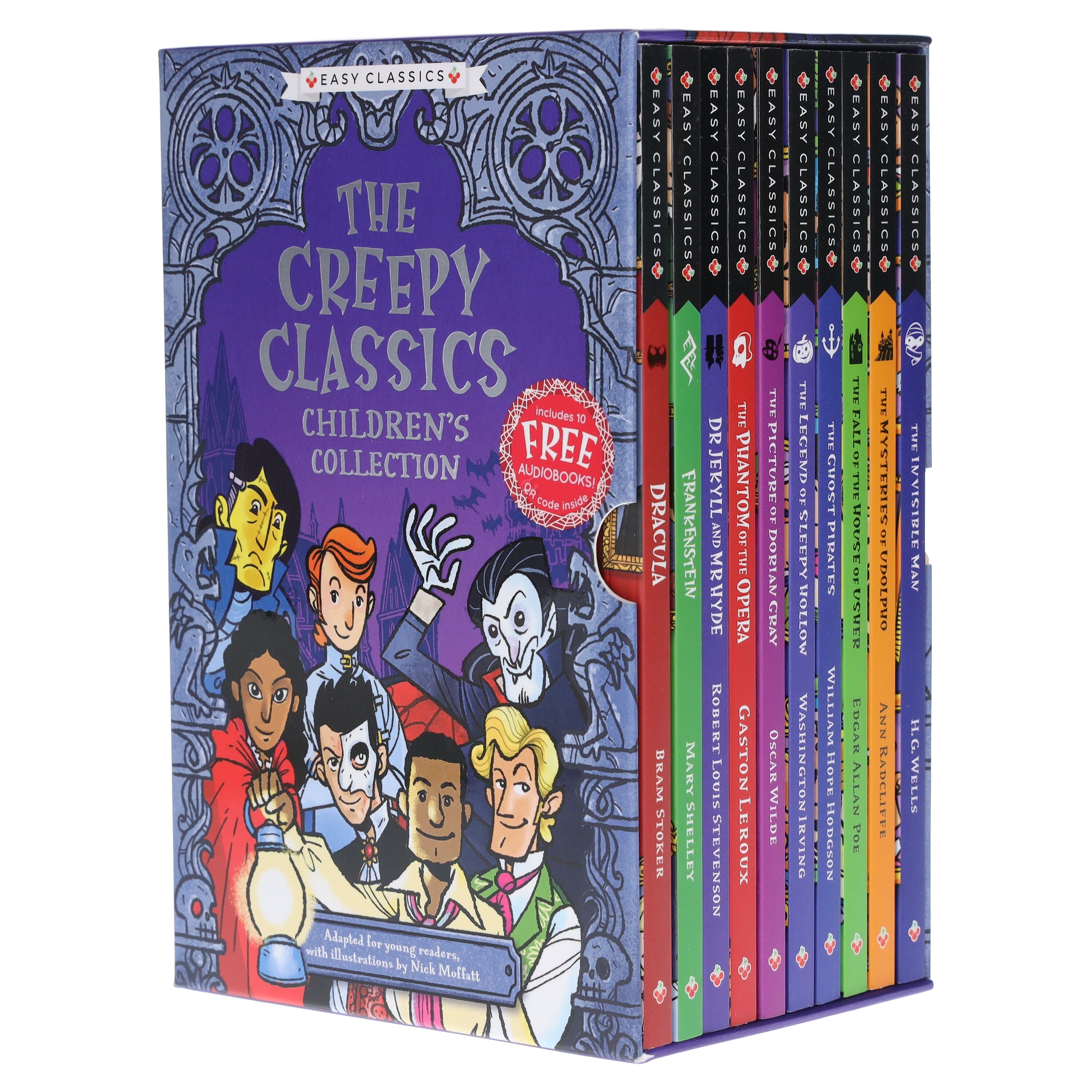 The Creepy Classics: Children’s Easy Classics Collection 10 Books Box Set - Ages 7-11 by Sweet Cherry Publishing; 9781782262473
