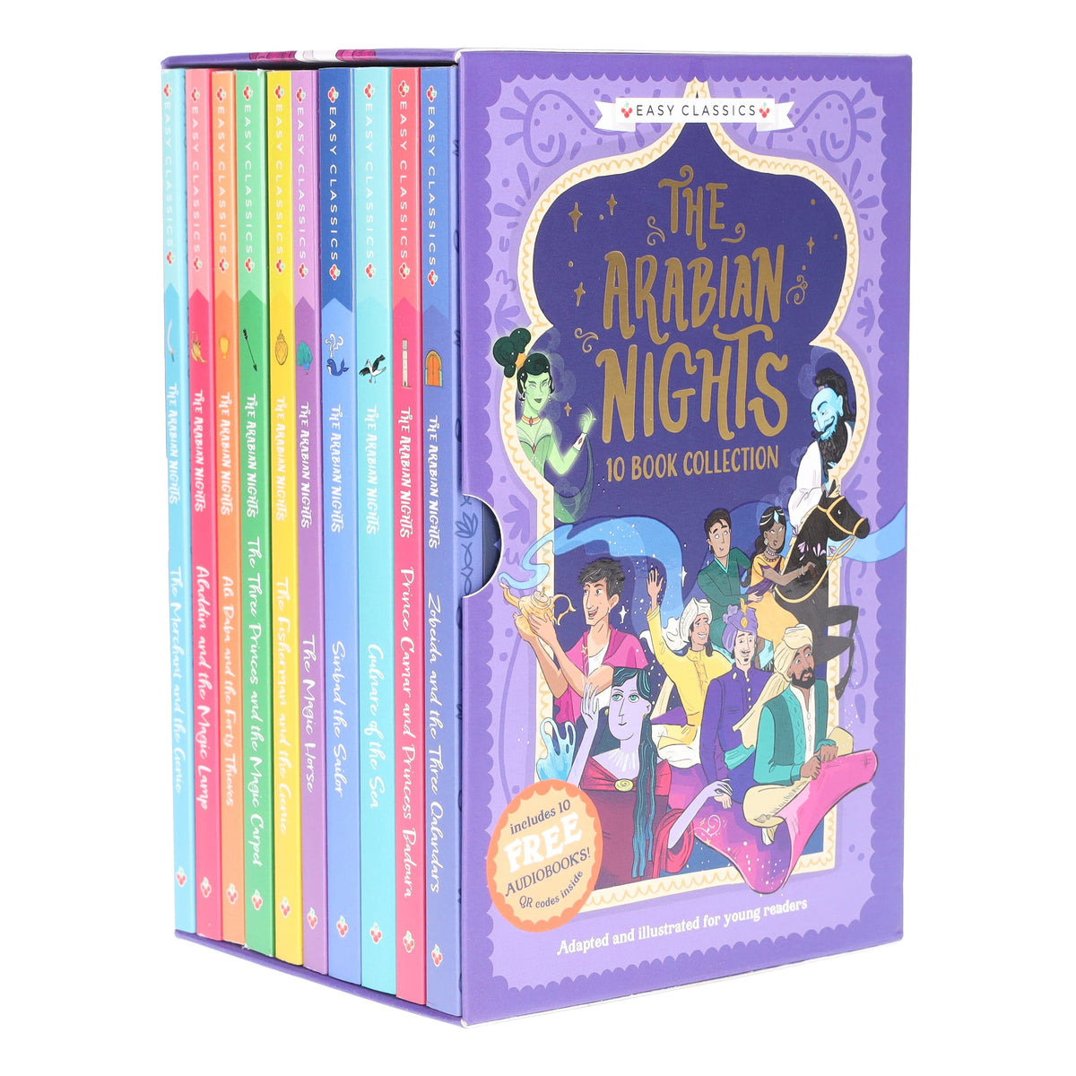 The Arabian Nights Series (Easy Classics) 10 Books Collection Box Set - Ages 7-11 by Sweet Cherry Publishing; 9781782268352